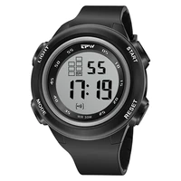 outdoor sport digital watch alarm clock chronograph calander 30 meter water resistent
