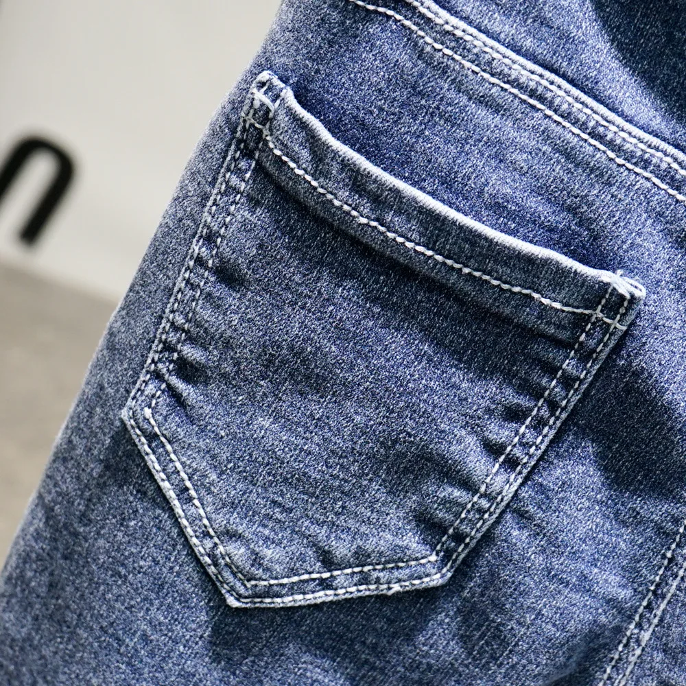 

Boys Jeans Denim Trousers Kids Clothes Children Clothes Spring Autumn Boy Straight Cowboy Trousers Casual Pants 2-7Years