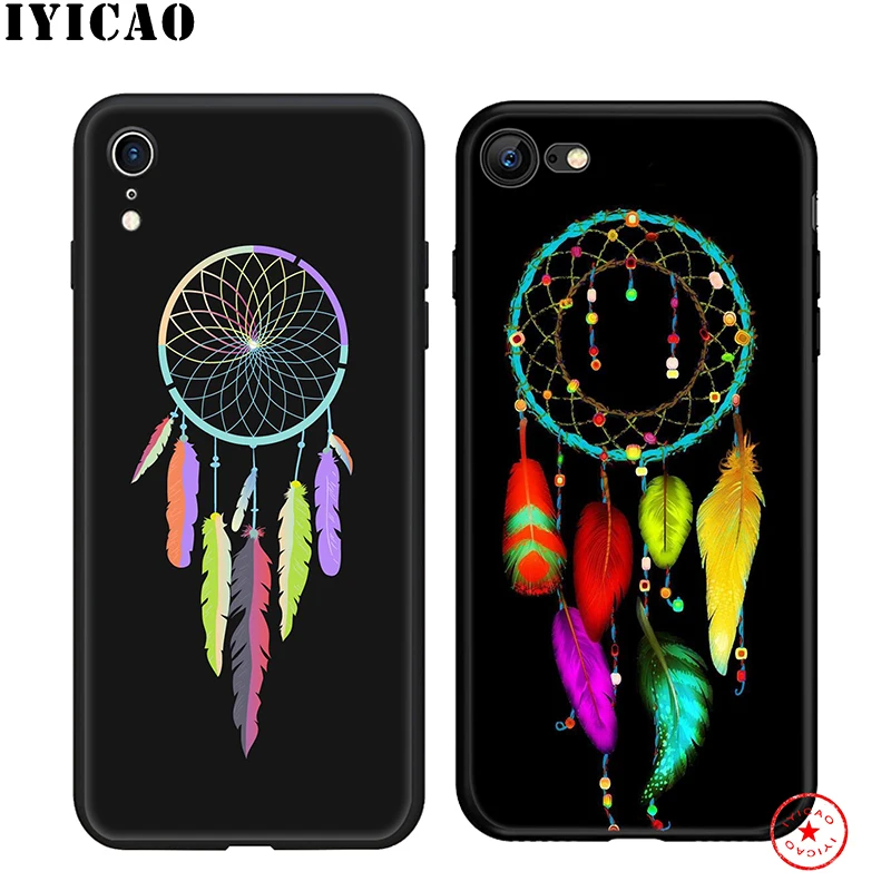 IYICAO Ловец снов мягкий чехол для телефона iPhone 11 Pro XR X XS Max 6 6S 7 8 Plus 5 5S SE силиконовый TPU
