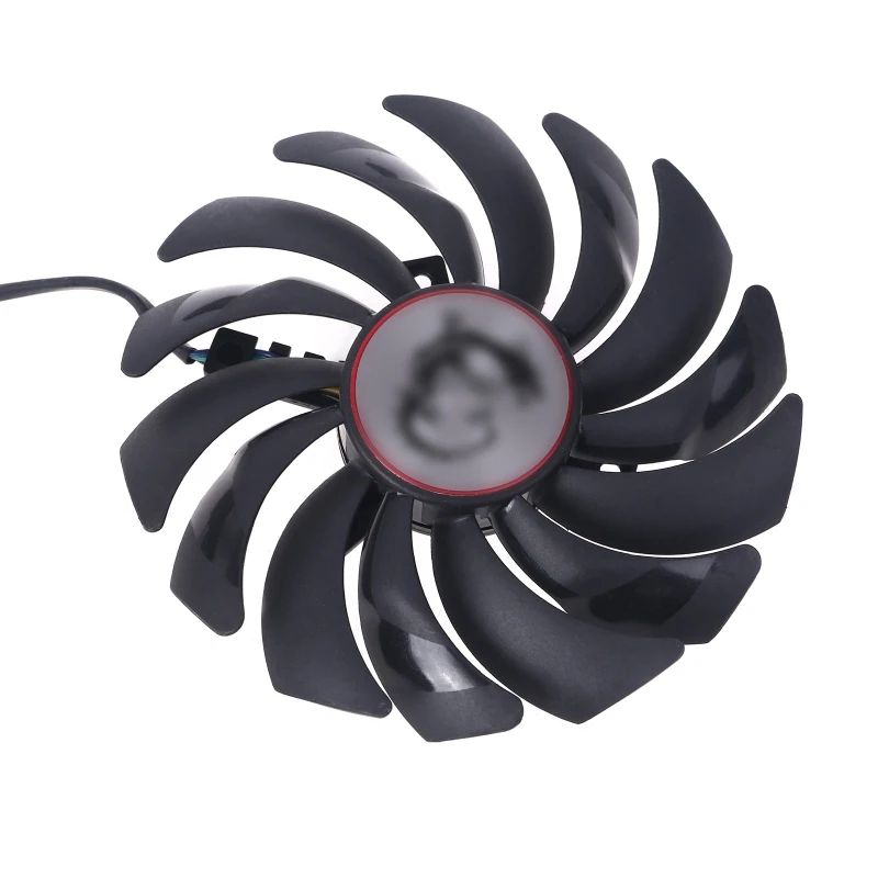 Вентилятор охлаждения игровой графической карты PLD10010S12HH 4 контакта 2 шт. для MSI Radeon