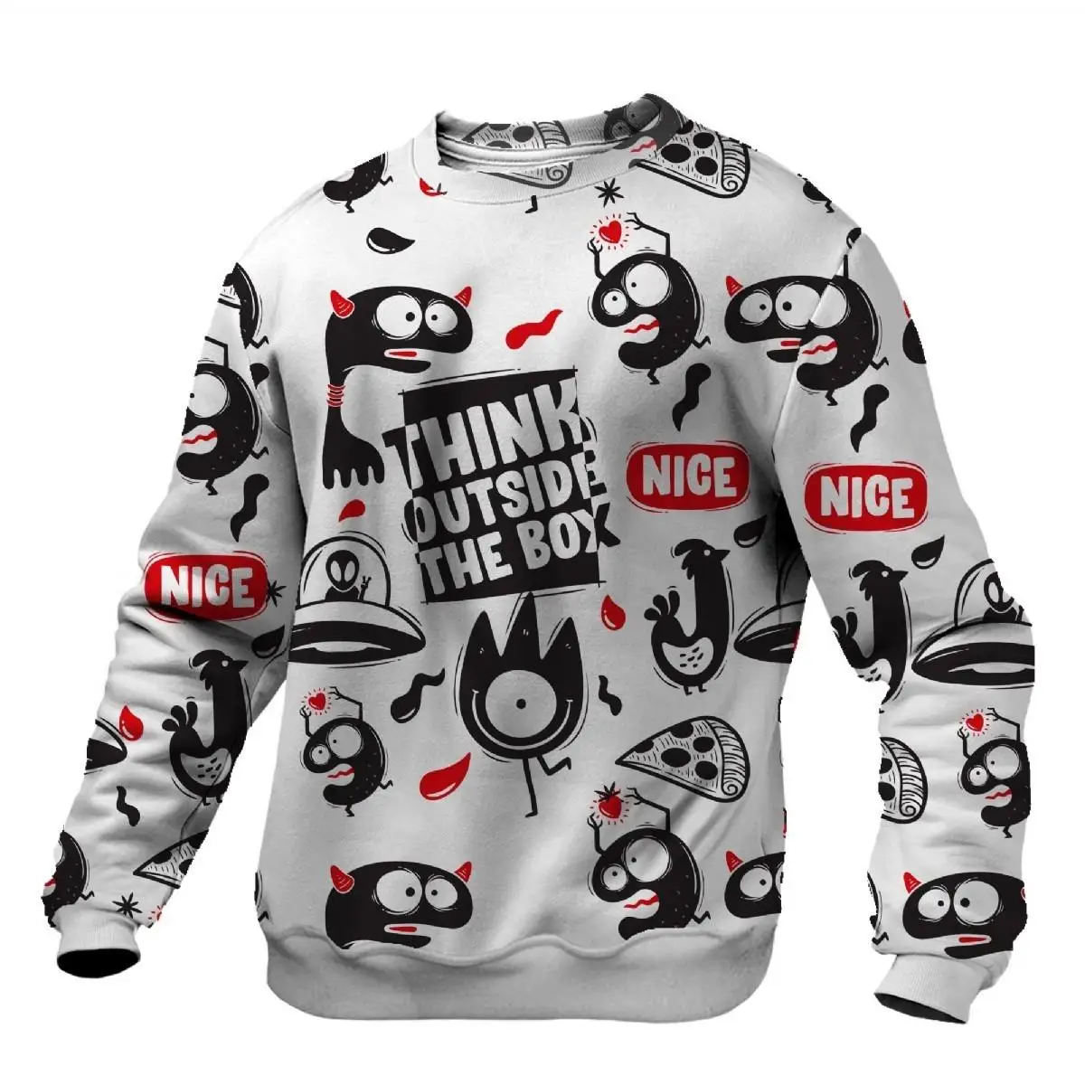 

Halloween 3D Basic Sweatshirt