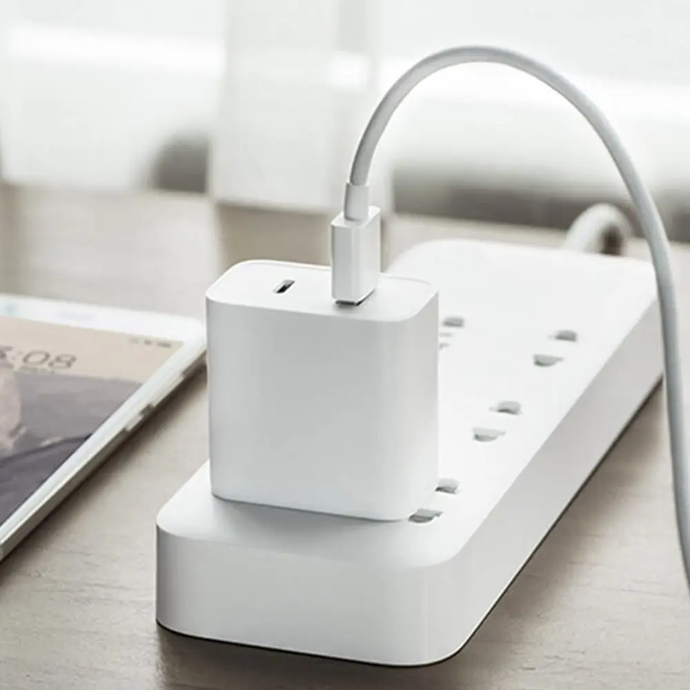 Оригинальное зарядное устройство Xiaomi 30 Вт быстрое USB умный выход PD 2 0 Type C для Samsung