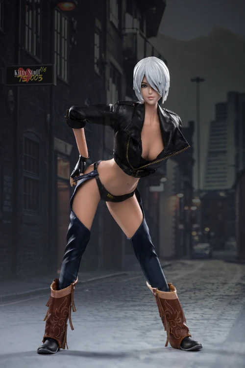 

In Stock Kitty Stuff 1/6 TS003 Lady Justice Angel Girl 12 inch Seamless Action Figure Full Set Model