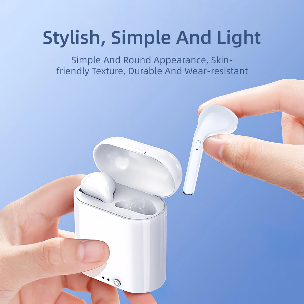 TWS i7s Bluetooth наушники-вкладыши Спортивная Беспроводная зарядная коробка для Samsung