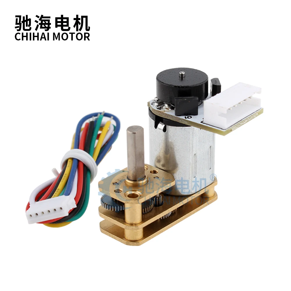 ChiHai мотор CHF-GM1024-N20VA точность Структура в форме буквы L флип Скорость снижение со стальной редуктор кодер Двигатель для робота ChiHai мотор CHF-GM1024-N20VA точность Структура в форме буквы L флип Скорость снижение со стальной редуктор кодер Двигатель для робота