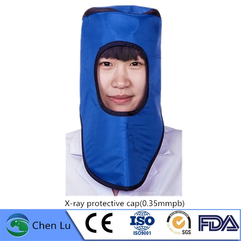 

Direct selling x-ray protective 0.35mmpb lead cap Full head and thyroid radiological protection comfortable lead hat