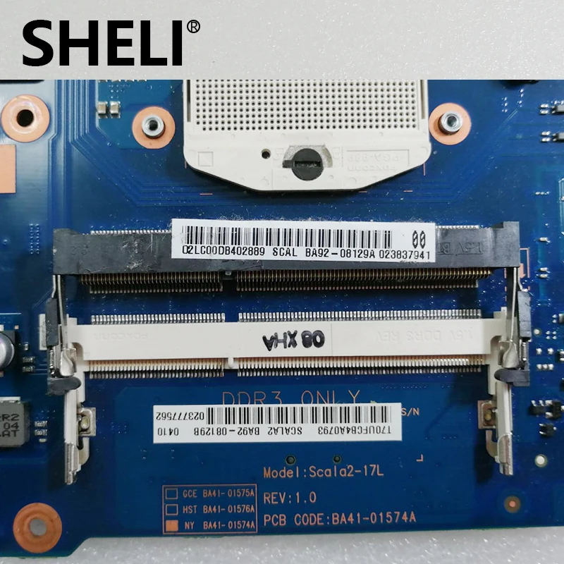 SHELI Samsung RV411 RV511 Встроенная независимая материнская плата ba92-08129a DDR3 | Компьютеры и