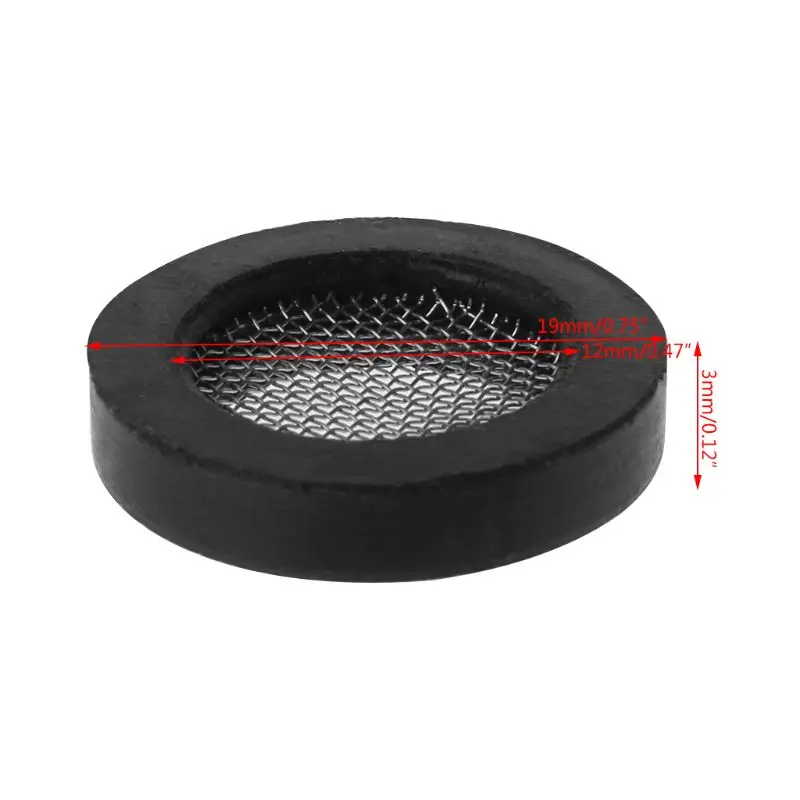 

10pcs O Ring Rubber Gaskets With Net Hose Seal Washers For Shower Head Inlet Pipe 32CC