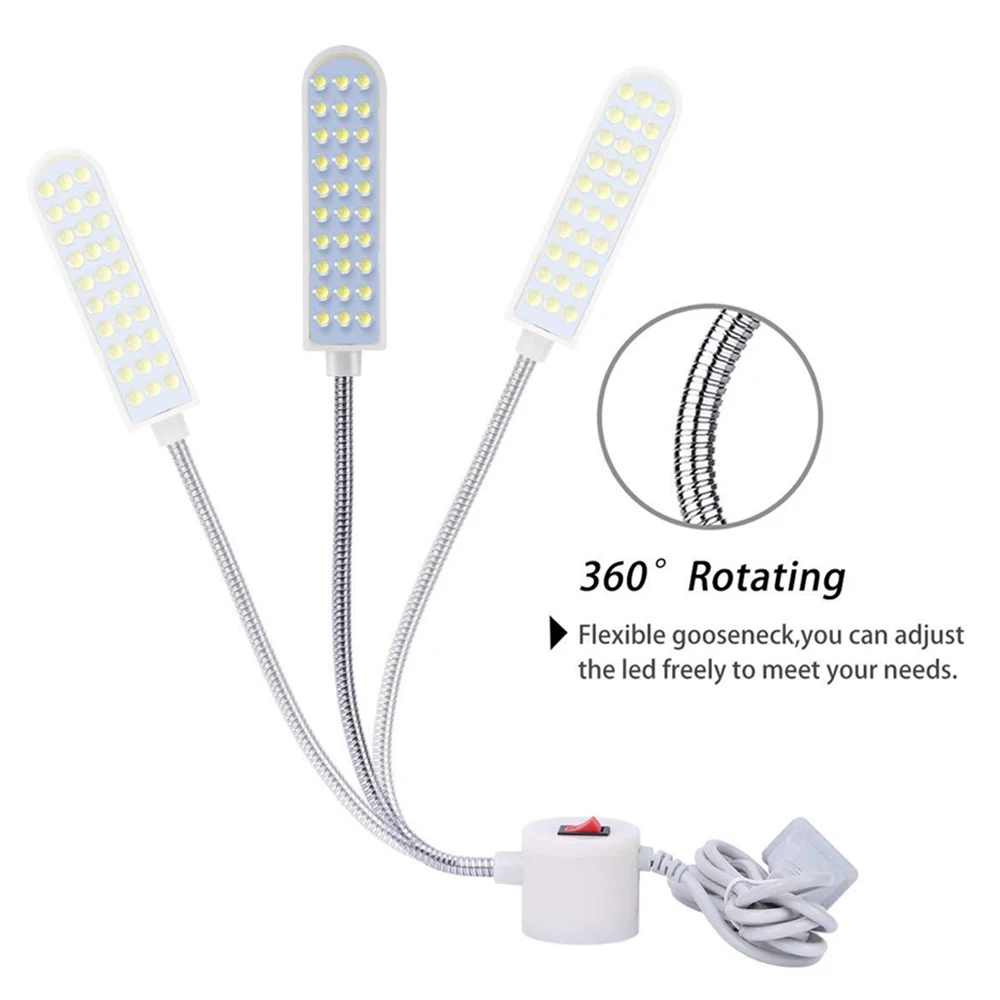 Швейная лампа 30 светодиодный швейный станок для одежды светильник дома рабочего