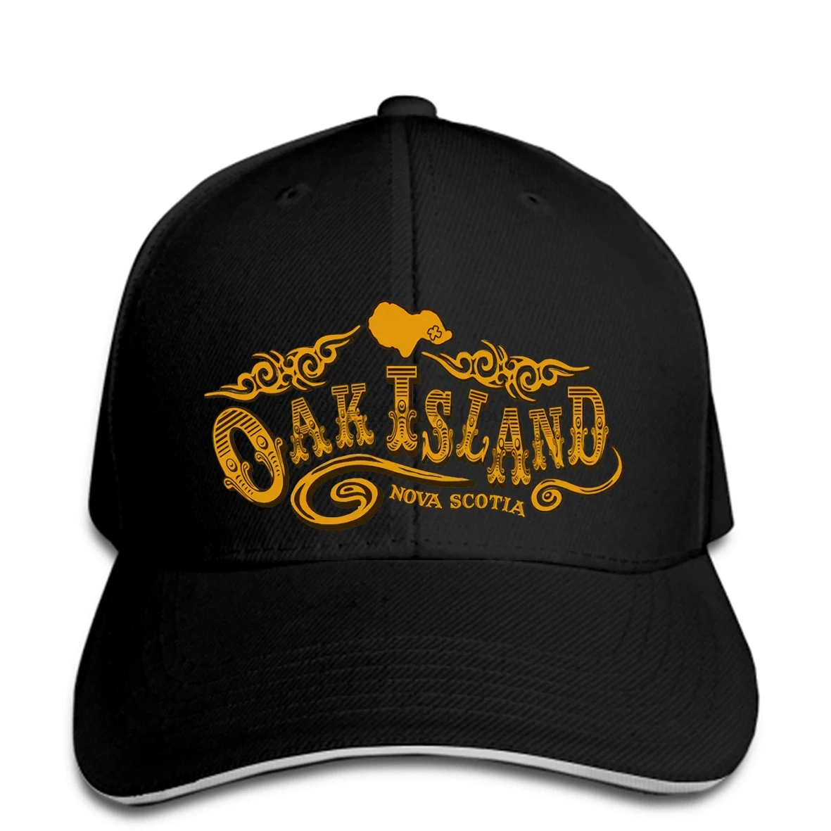 

Baseball cap Custom Printed Men Print hat Oak Island Saloon Women Baseball caps