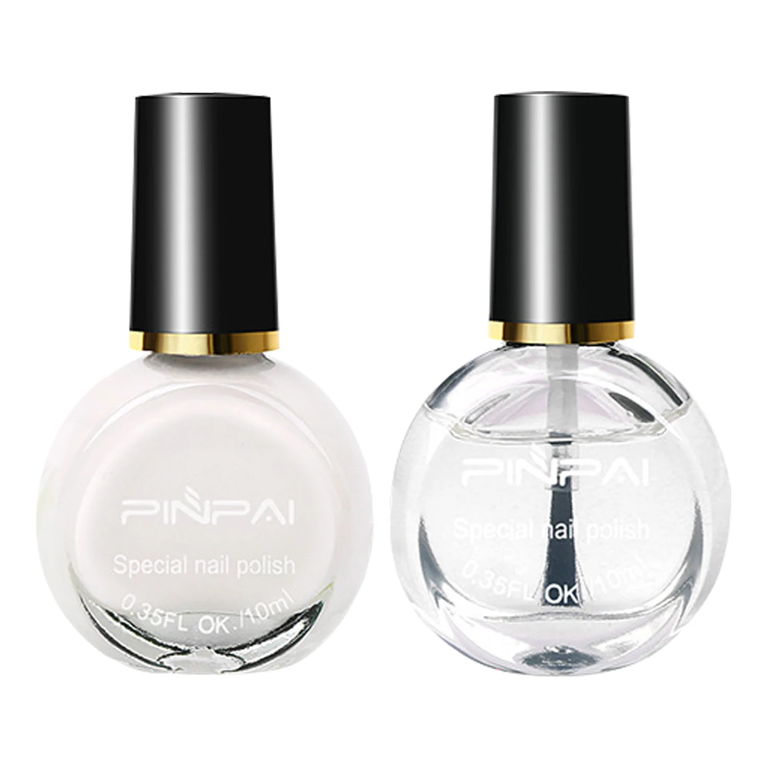 2 шт. стемпинг ногтей покрытие верхнее для дома Профессиональная парикмахерская