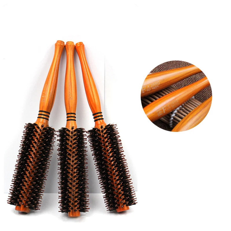 Антистатическая термостойкая щетка для волос сделай сам щетина кабана завивки