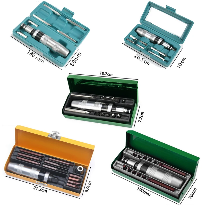 Screwdriver Set Industrial Grade Multifunctional Heavy Duty Shock Bits Screw Extractor Repair Driver | Инструменты