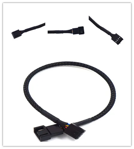 FT25 27 PWM кабель удлинитель Материнская плата Процессор 4 контактный вентилятор P