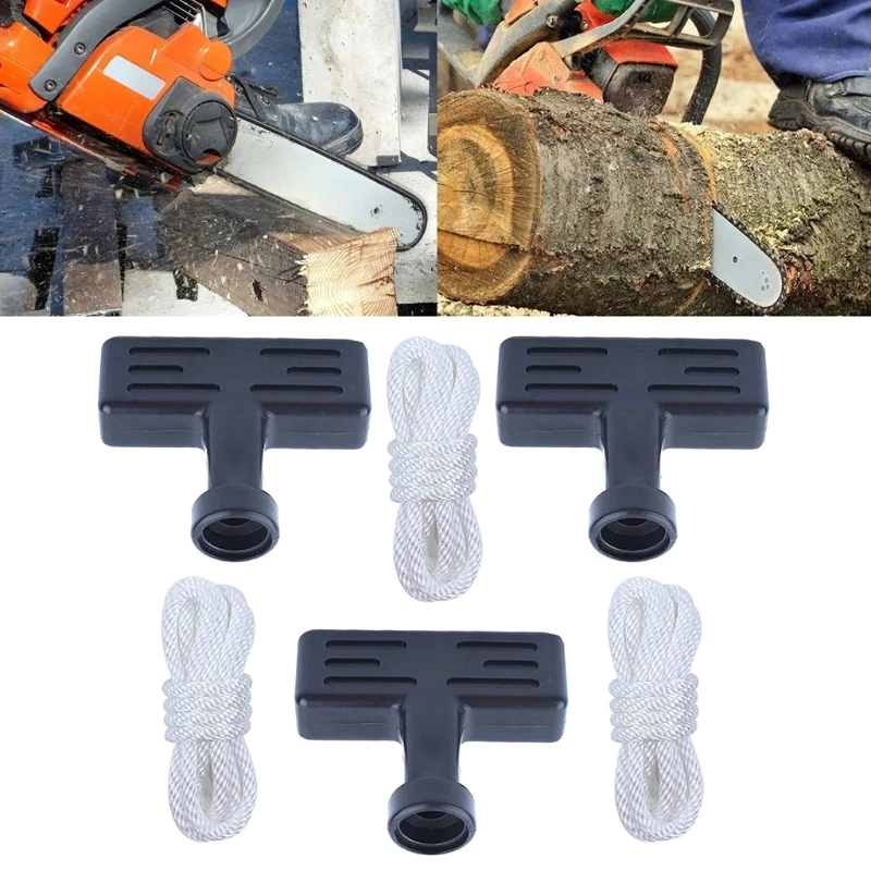 

Recoil Starter Pull Handle Grip & Rope Kit for GX100 GX120 GX160 GX240 GX270