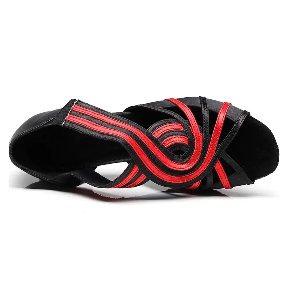 Женские вечерние танцевальные туфли DKZSYIM сатиновые с мягкой подошвой для