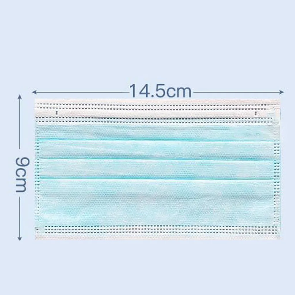 

10pcs Children Disposable Protective Mask Three-Layer Thickened Melt-Blown Cloth Mascara Scarf Halloween Cosplay Mask Masque