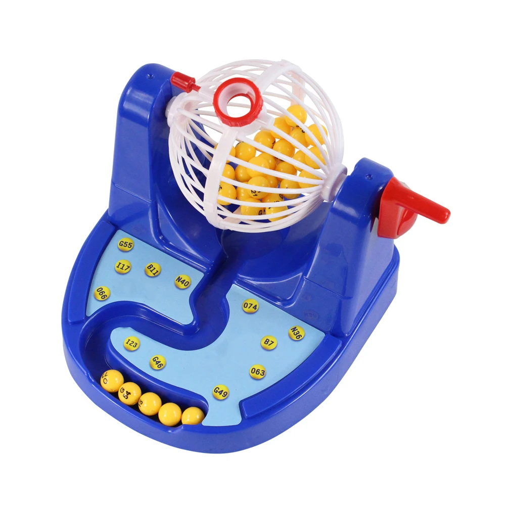

Balls Dispenser Cards Desktop Toys Simulation Lottery Machine Board Game Set ABS Plastic Parent Child Interactive Entertainment