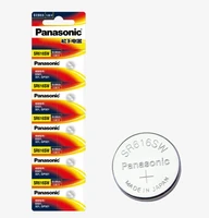 100pcslot panasonic 1 55v sr616sw 321 silver oxide watch battery d321 gp321 6 86mm button coin cell batteries made in japan