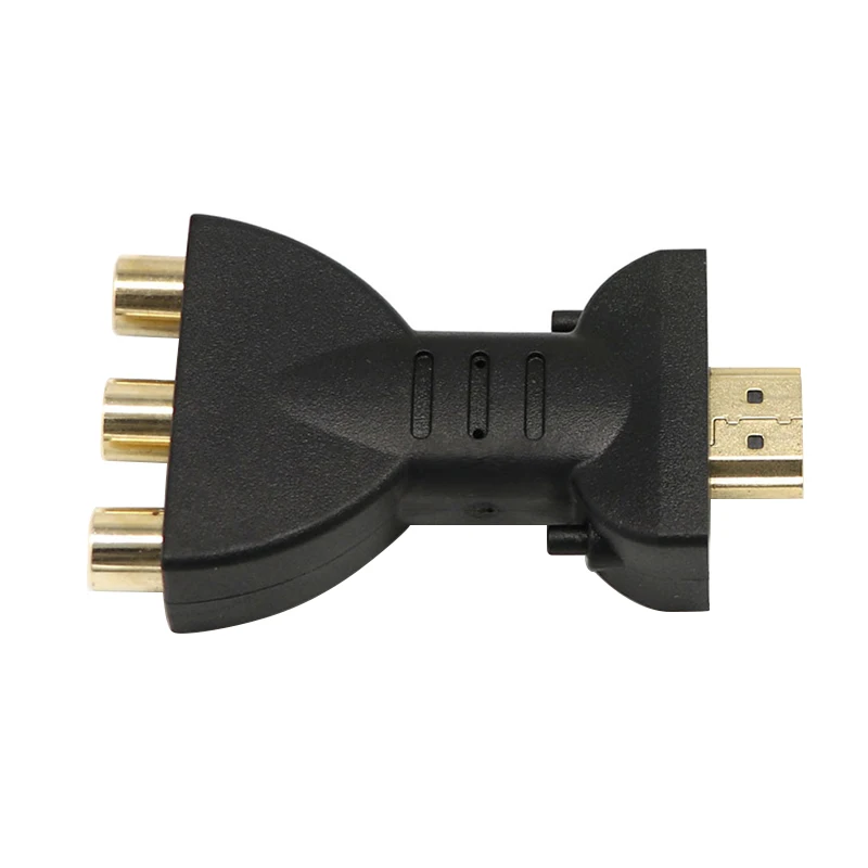 

HDMI-compatible To 3 RGB RCA Video Audio Adapters HDMI Male To 3 RCA Video Audio Adapter Color Difference Component Connector