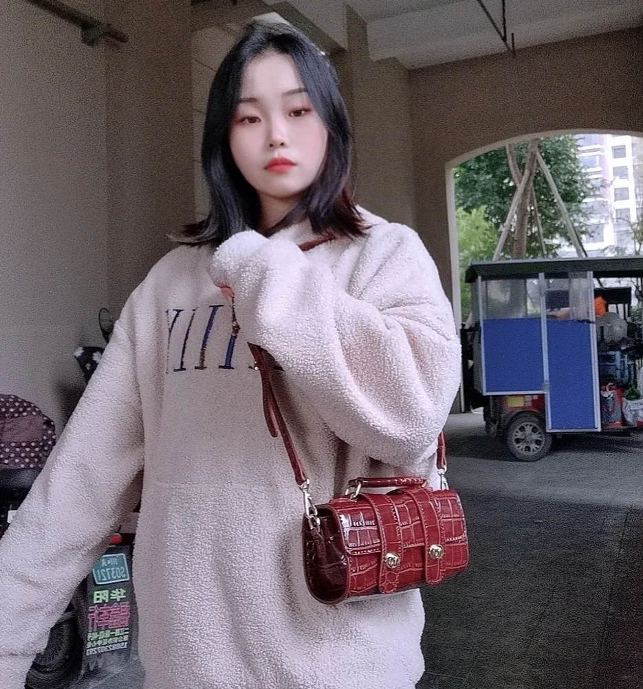 

Brand PU Leather Women Handbags small Alligator print Female Shoulder bags vintage Crossbody Bags for Ladies boston female totes