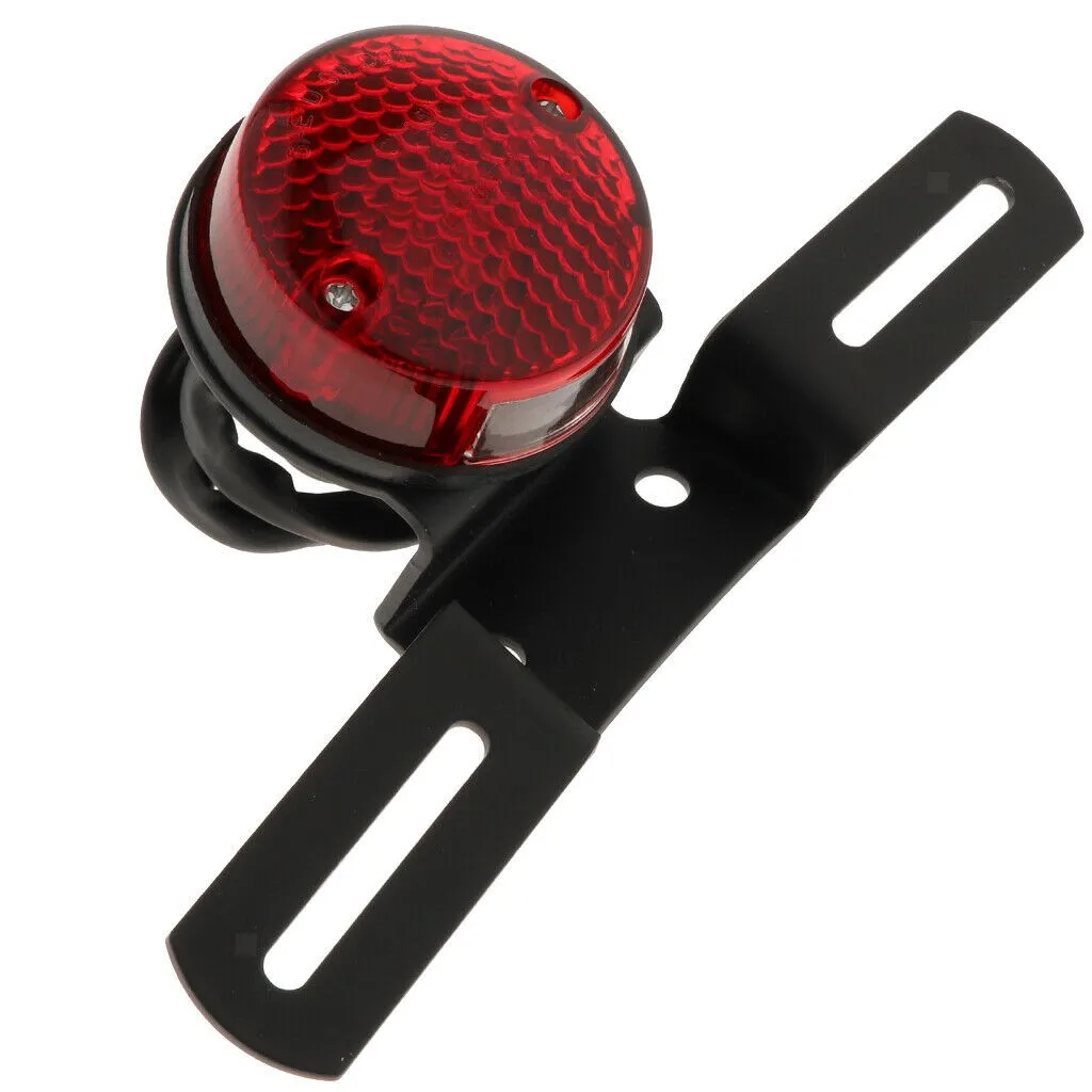 

Useful Round Tail Light 1 Piece Accessories Motorbike Stop Retro Taillight