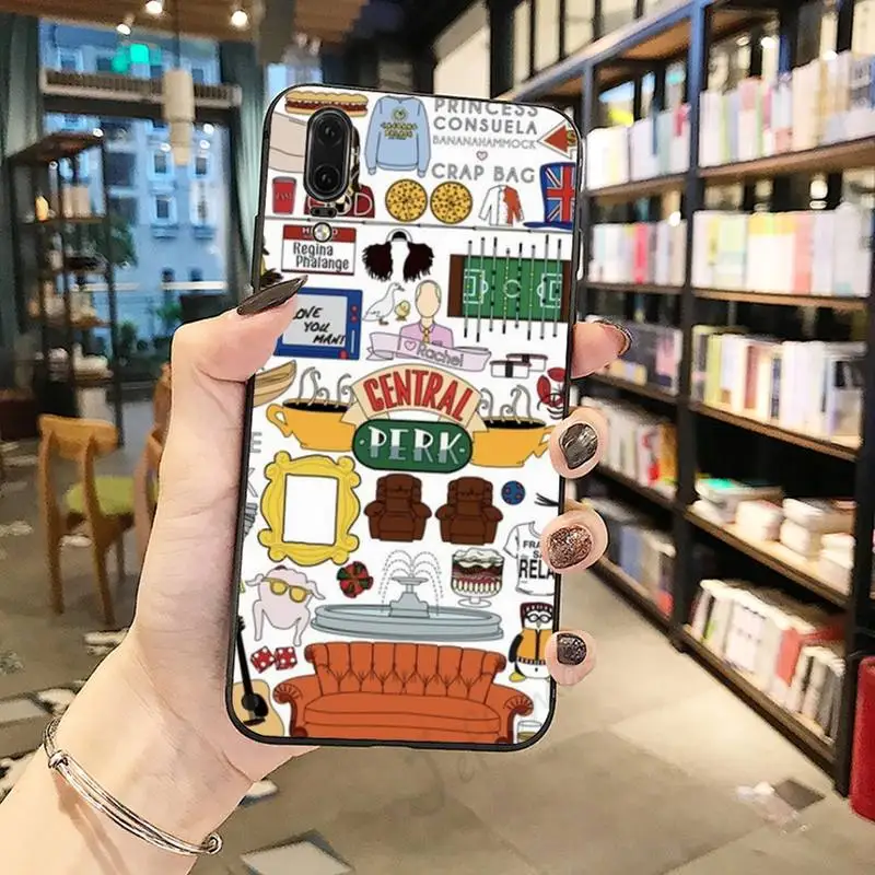 

Central Perk Coffee friends tv show luxury design Phone Case shell For Huawei honor Mate P 10 20 30 40 Pro 10i 9 10 20 8 x Lite