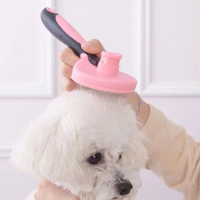 

Fur Cleaning Brush Comb For Cats Dogs Easy Cleaning Grooming Cats Comb Dog Hair Removal Comb Pet Supplies Tool