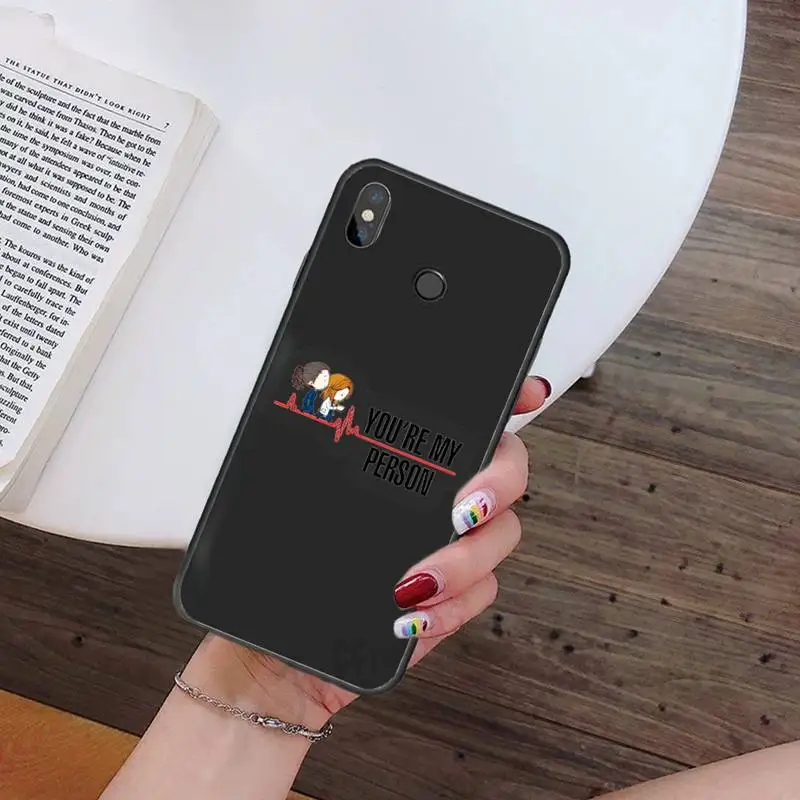 

Greys Anatomy Phone Case For Xiaomi Mi Redmi Note 7 8 9 pro 8T 9T 9S 9A 10 Lite pro