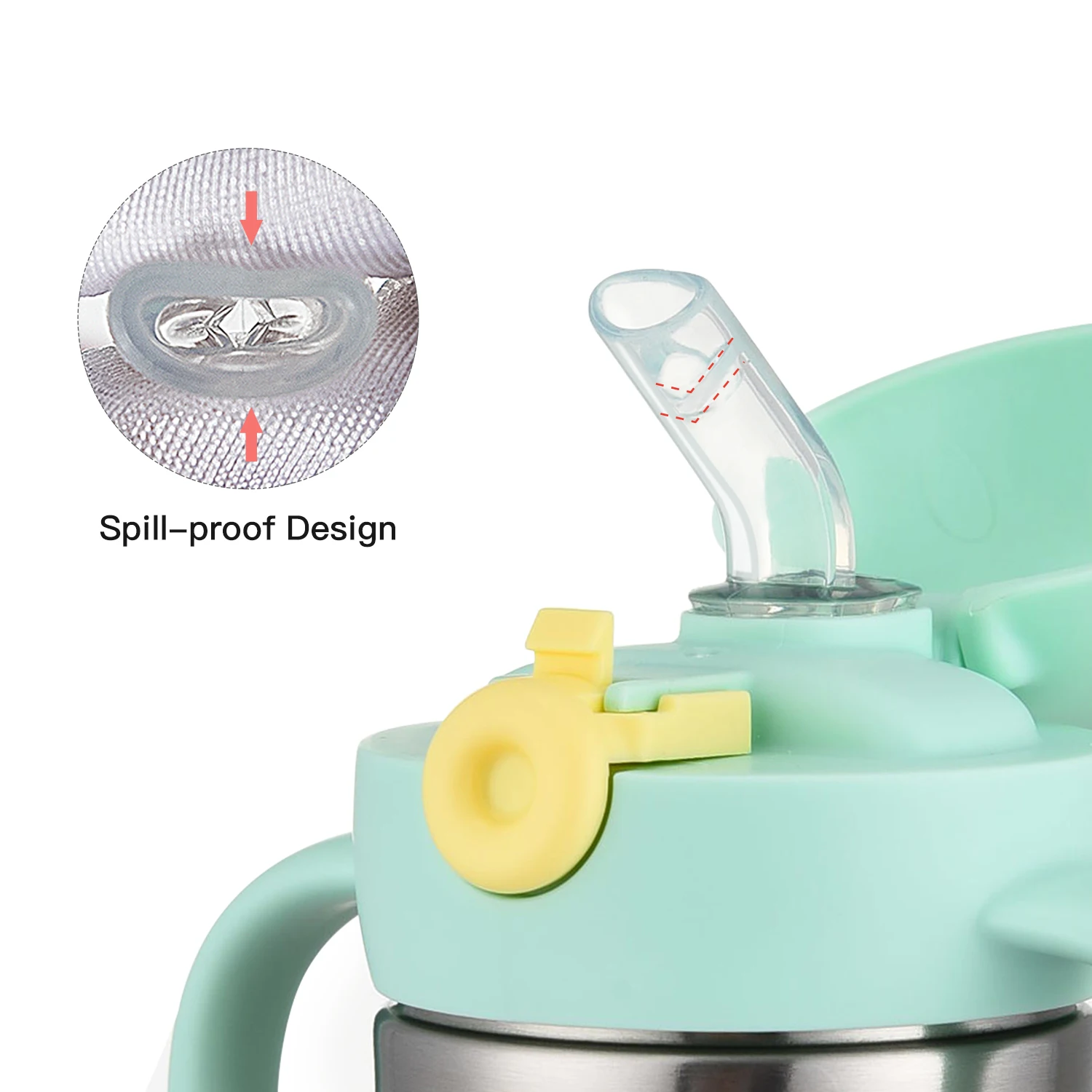 Симпатичный детский термос NCVI из нержавеющей стали в виде осьминога чашка с