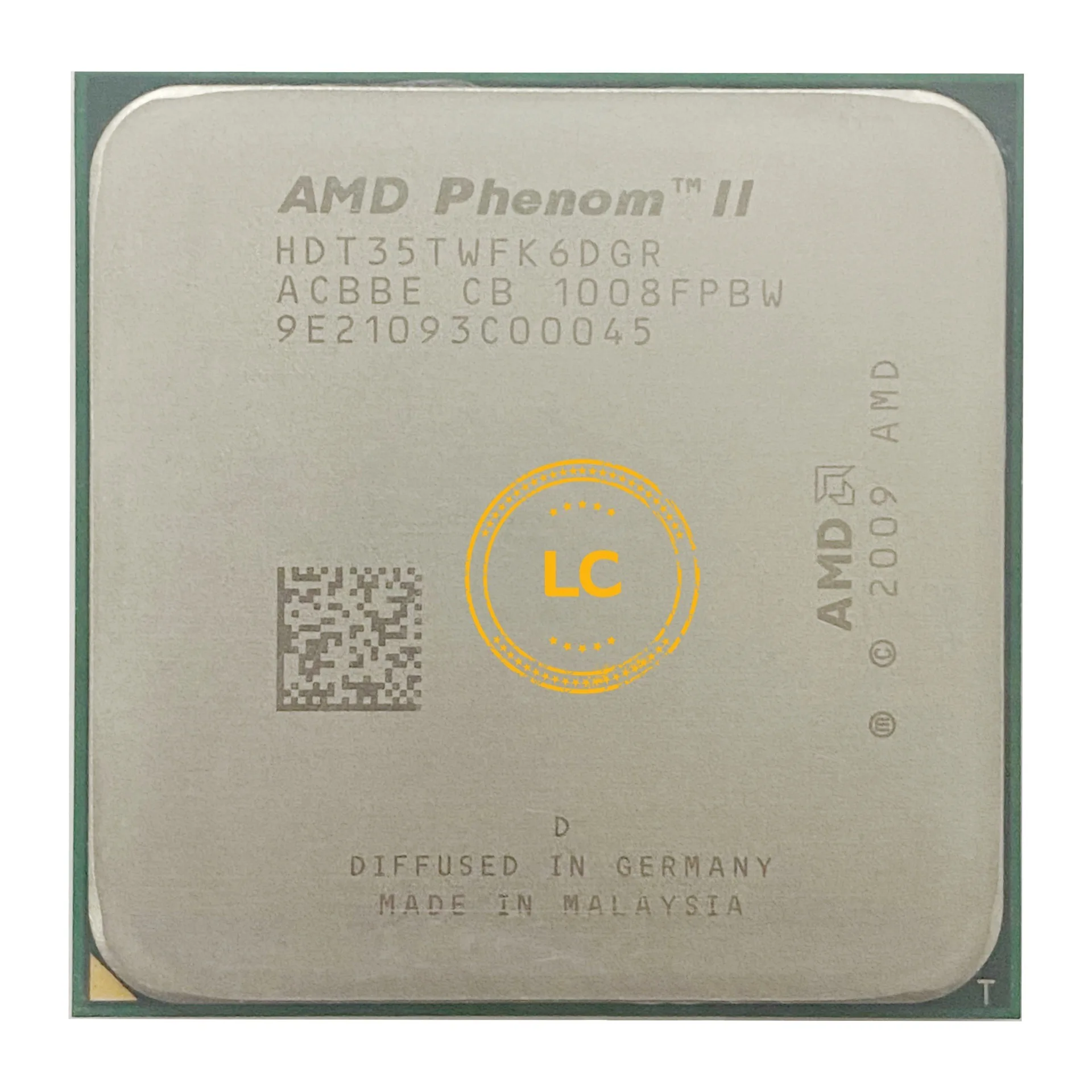 Шестиядерный процессор AMD Phenom II X6 1035T 1035 2 6 ГБ HDT35TWFK6DGR разъем AM3|Процессоры| |
