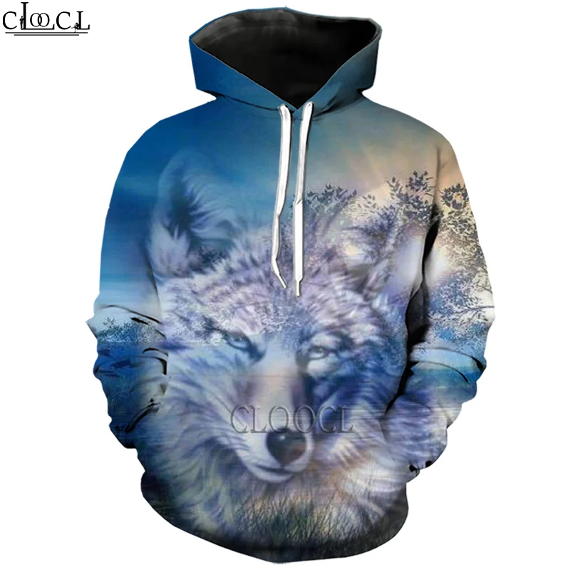 

HX Newest Popular Animal Wolf 3D Print Oversized Hoodie Men Women Tracksuit Autumn Long Sleeve Fashion Tops Drop Shipping