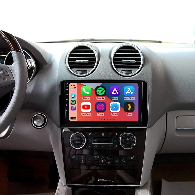 NaviFly 8G 128G 1280*720 Carplay Android автомобильный Радио плеер Мультимедиа GPS для Mercedes Benz ML GL ML350
