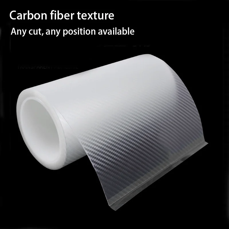 Защитная Автомобильная наклейка лента прозрачная нано углеродного волокна