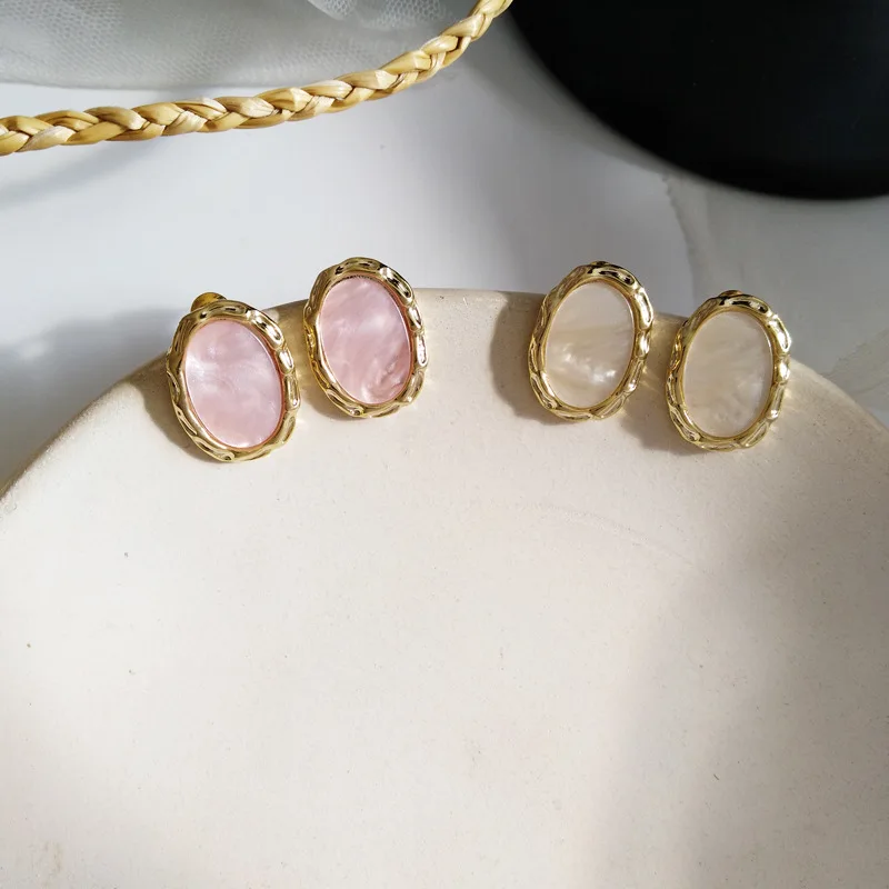 Модные Эффектные серьги 2020 новый дизайн геометрические овальные для женщин