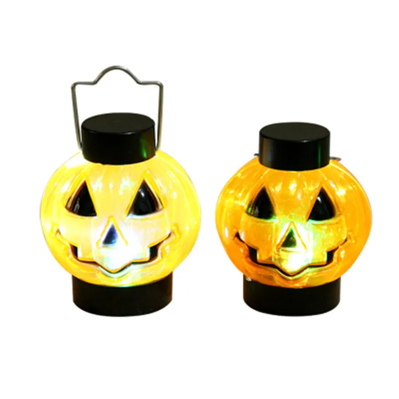 Лампа в виде тыквы на Хэллоуин настольная выставка декораций орнамент небольшой