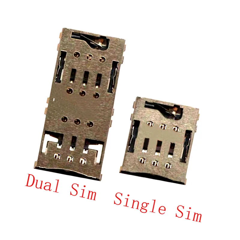 1 шт., разъем для чтения Sim-карт Sony Xperia XAU C6 F3215 F3216 XA Ultra F3111 F3112 F3115 F2116