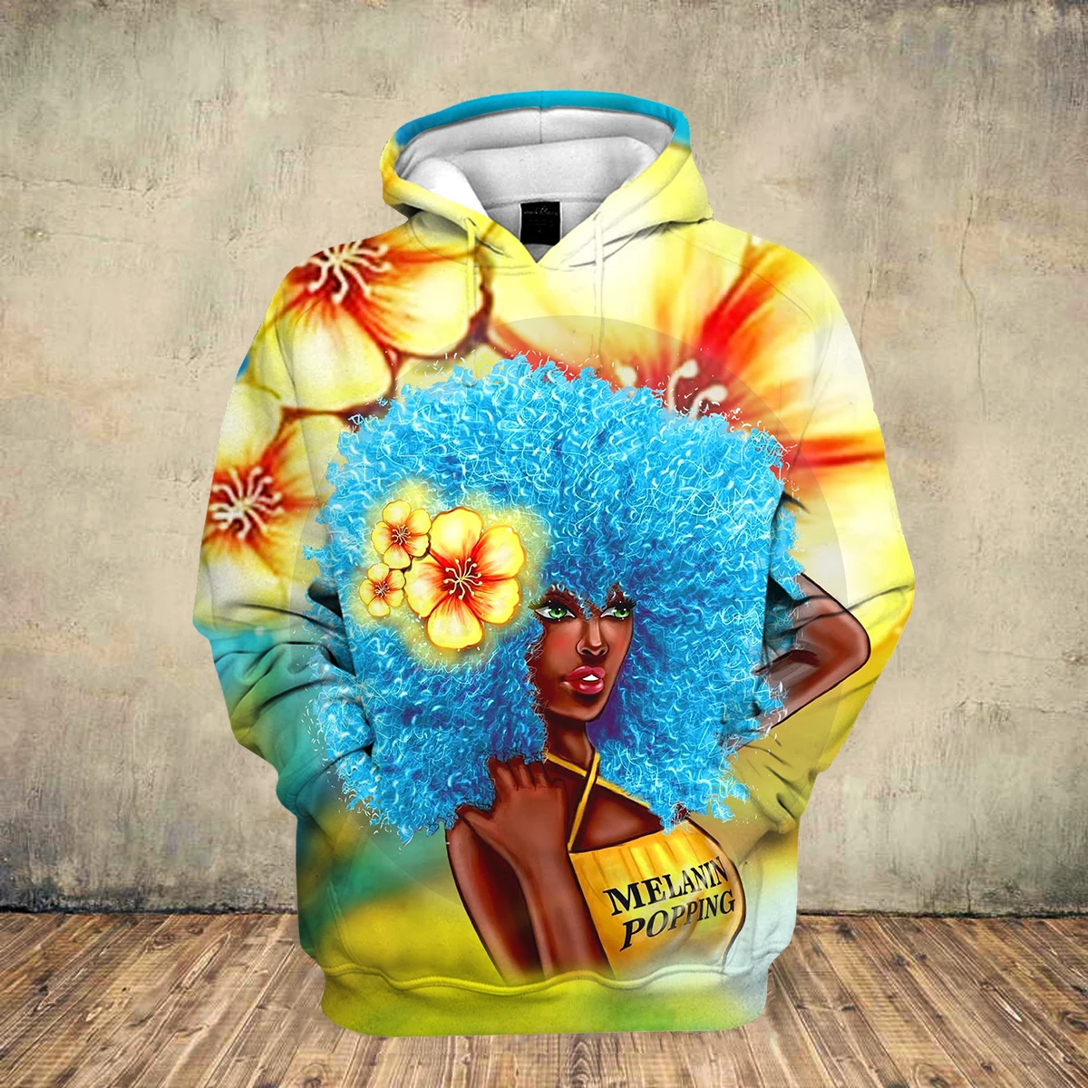 2020 Hot Sale Black girl Printed Hoodies Women Fashion 3d Hoodies Sweatshirts Lady Tracksuits Streetwear Coat Drop Ship