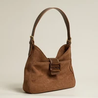 2021 new vintage handbags suede underarm bag premium frosted shoulder handbag messenger bag simple top handle bags