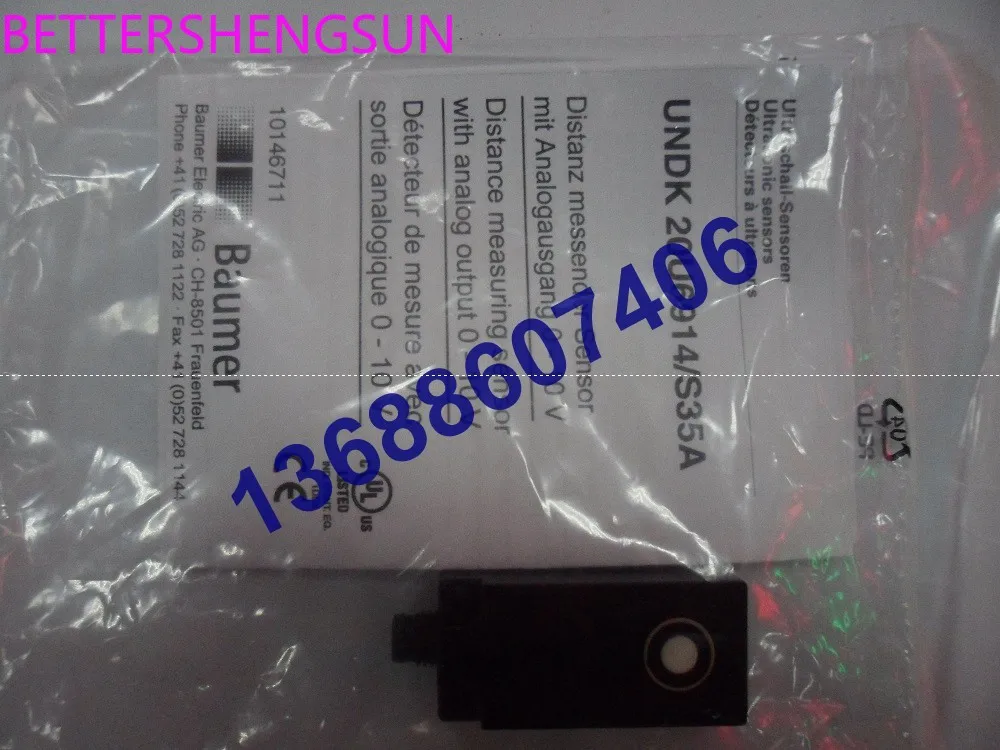 

USDK 30D9003 [Original] Ultrasonic Sensor USDK 30D9003/S14