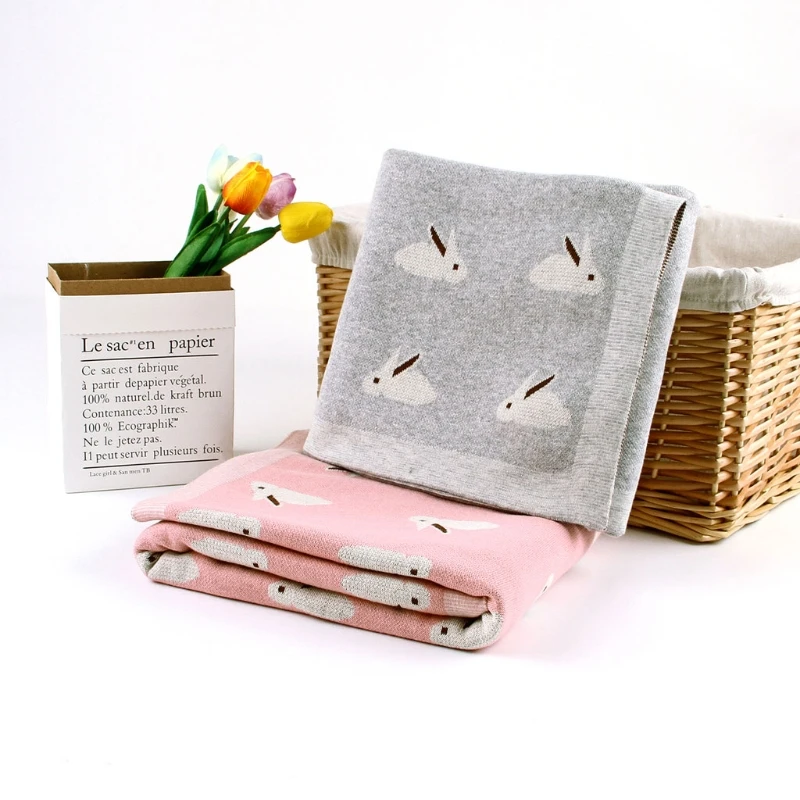 

Baby Blankets Soft Infant Swaddle Wrap Blanket Newborn Bedding Covers 100*80cm