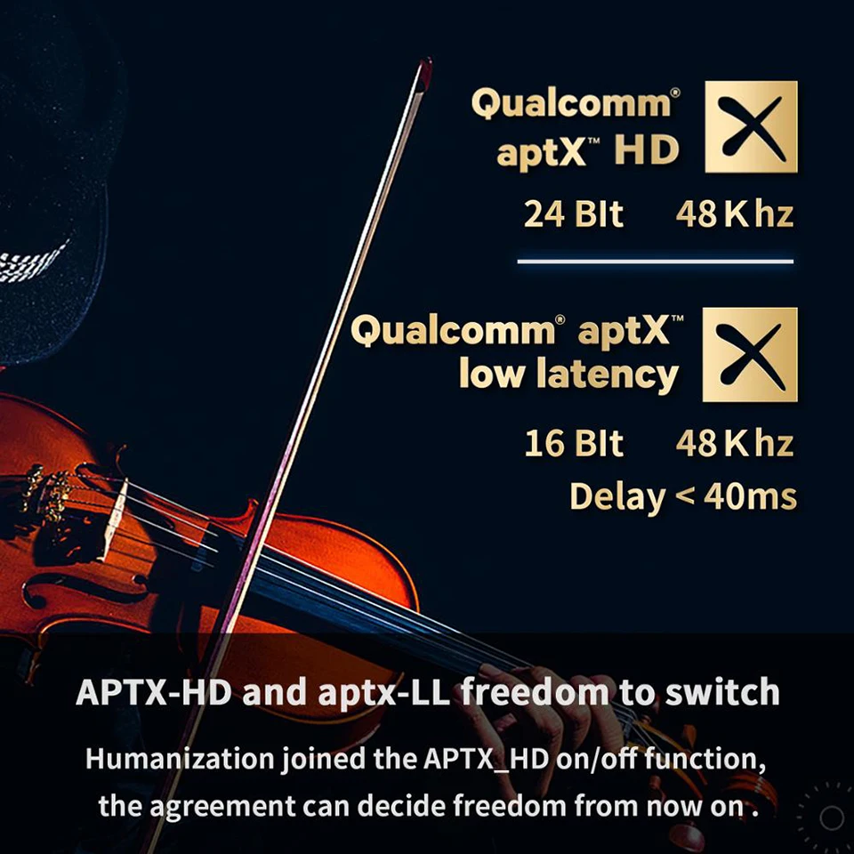 MR275 Wireless bluetooth 5.0 audio transmitter aptX HD ll Optical Coaxial 3.5mm Aux RCA Audio receiver Adapter Dual Link TV PC |
