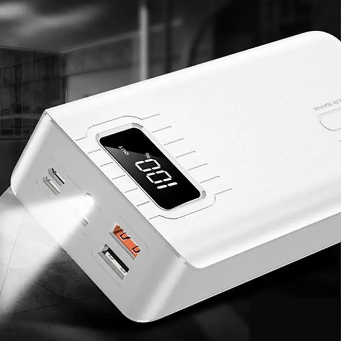 3 USB порта банк питания телефон дома, Повседневная микро 30000mAh Большая емкость портативное зарядное устройство банк питания DC5V2A