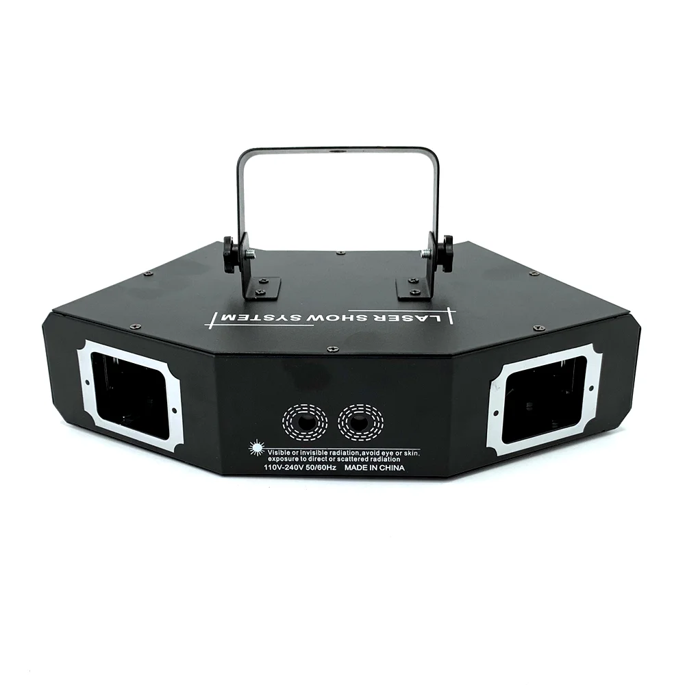 Высокая яркость dj лазерный диско светильник RGB сканирование луча лазер DMX 512