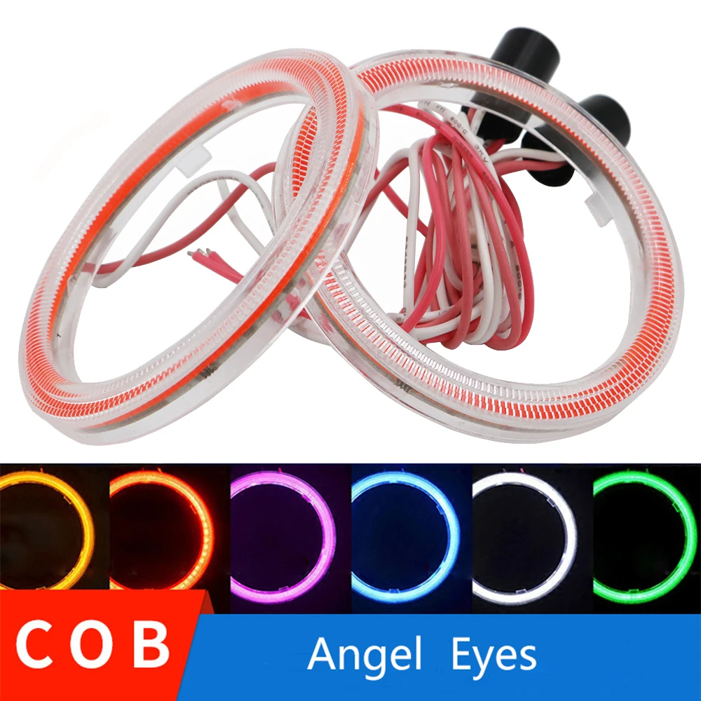 YSY 2 шт. Автомобильные светодиодные глаза ангела автомобильные гало кольцевые