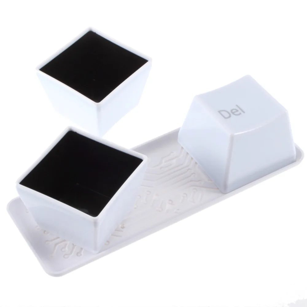3 Stks/комплект модный Ctrl Alt Del Keyboard Key кофейная чайная чашка клавиатура дизайн