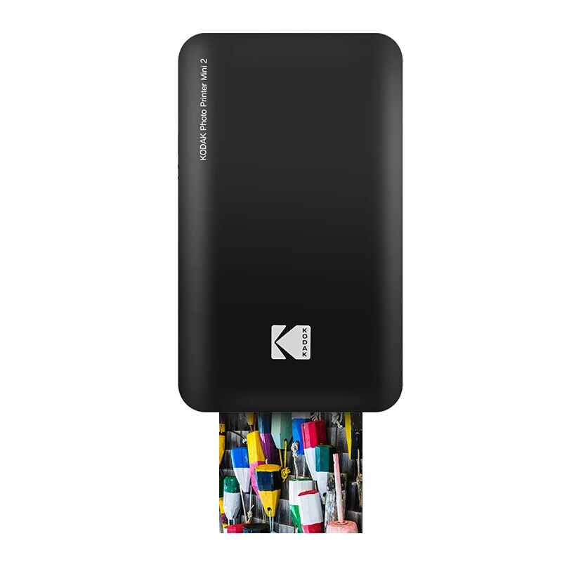 black PM220 мобильный принтер печатающий фотографии с телефона мини портативный карманный цветной портативный беспроводной домашний маленький фотопринт ручной принтер PM-220 - Цвет: black