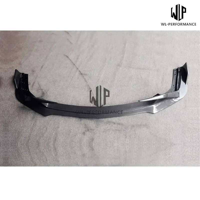 Спойлер для переднего и заднего бампера из углеродного волокна диффузор боковые