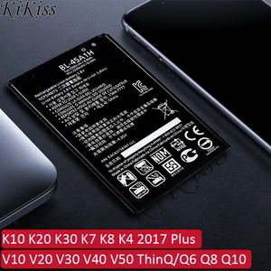 Батарея BL-46G1F для LG K10 K20 K30 K7 K8 K4 2017 ПлюсV10 V20 V30 V40 V50 тонкийQ6 Q8 Q10 BL-45F1F BL-46ZH BL-44E1F BL-45B1F