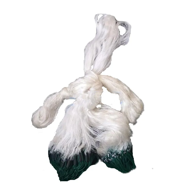 Многонитевая нейлоновая сеть 80 м 3-слойная глубина 3 жаберная ловушка для рыбы